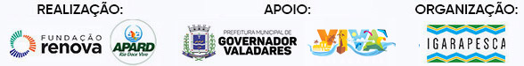 Realização: Apard, Fundação Renova. Apoio: Prefeitura de Governador Valadares. Organização: Igarapesca